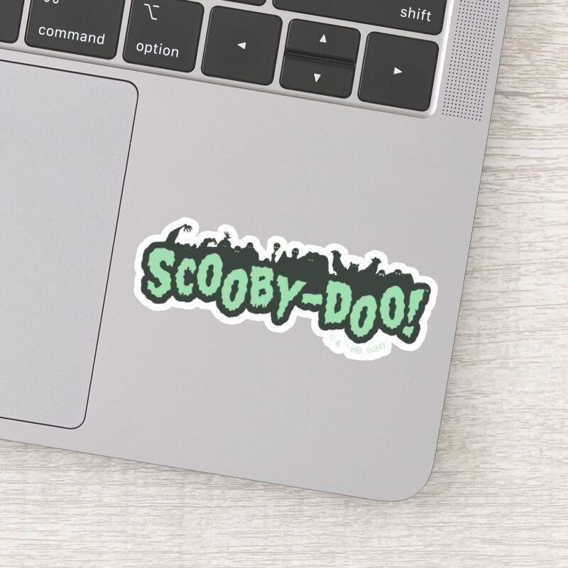 Scooby Doo Monster Silhouette Logo Sticker