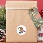 Scooby Doo Playing Hockey Classic Round Sticker