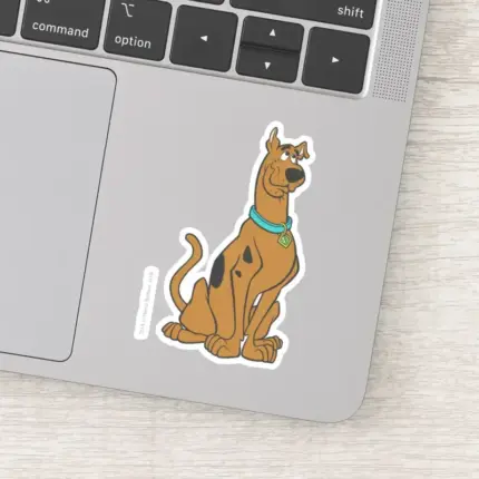 Scooby Doo Puppy Eyes Sticker