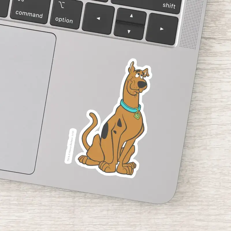 Scooby Doo Puppy Eyes Sticker