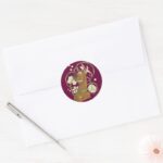 Scooby Doo Safari Icons Classic Round Sticker