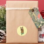 Scooby Doo Smiling Face Classic Round Sticker