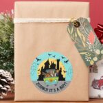 Scooby Doo Spooktacular Halloween Baby Shower Classic Round Sticker