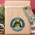 Scooby Doo Spooktacular Halloween Birthday Classic Round Sticker