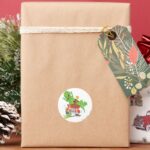 Scooby Doo T Rex Attack Classic Round Sticker