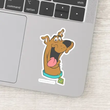 Scooby Doo Tongue Out Sticker