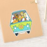 Scooby Doo The Gang Mystery Machine Sticker