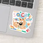 Scooby Doo Baby Scooby Doo So Cute Sticker