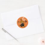 Scooby Doo C Is For Candy Classic Round Sticker