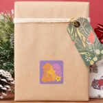 Scooby Doo Daphne Flower Portrait Square Sticker