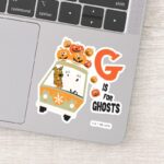 Scooby Doo G Is For Ghosts Sticker