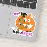 Scooby Doo Happy Haunting Sticker