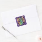 Scooby Doo Ruh Roh Raggy Square Sticker