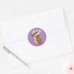 Scooby Doo Scooby Doo Boo Classic Round Sticker