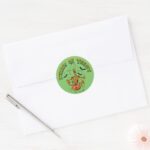 Scooby Doo Trick Of Treat Classic Round Sticker