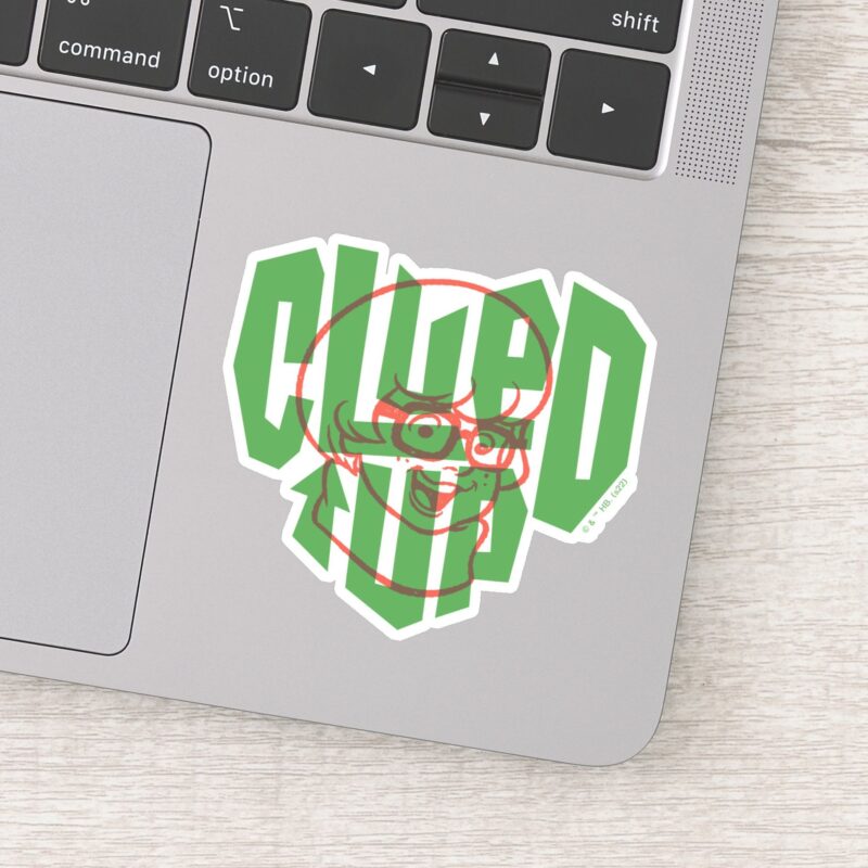 Scooby Doo Velma Clued Up Sticker