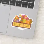 Scooby Doo Groovy Gang Retro Cartoon Graphic Sticker