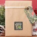 Scooby Doo Its Lit Mystery Machine Graphic Square Sticker