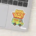 Scooby Doo Where Are You Retro Cartoon Van Sticker