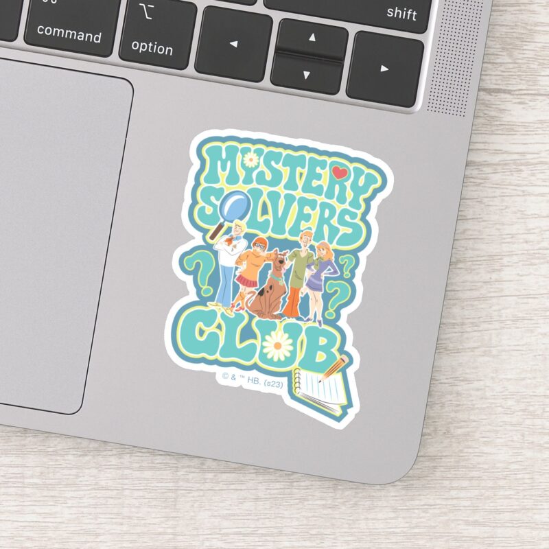 Scooby Doo The Gang Mystery Solvers Club Sticker
