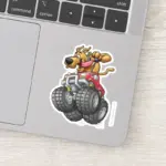 Scooby Doo Monster Truck Sticker