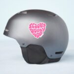 Scooby Dooby Doo Heart Sticker