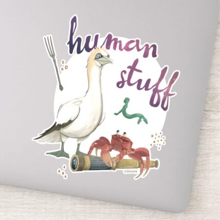 Scuttles Human Stuff Sticker