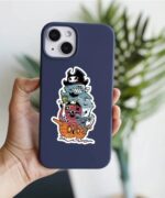 Sea Monster Attack Sticker