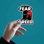 Sell The Greed Sticker