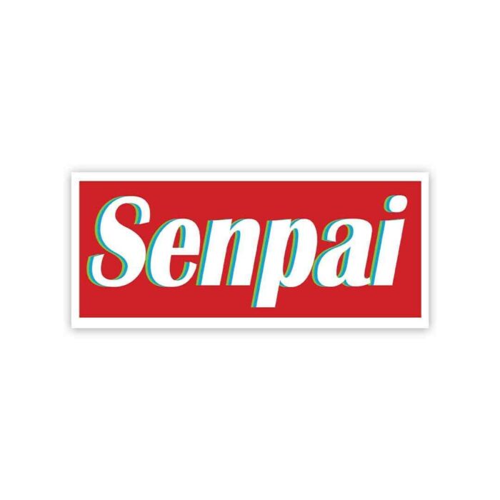 Senpai Sticker