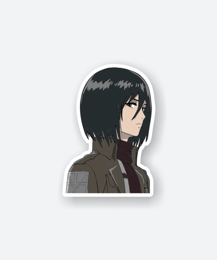 Serious Mikasa Sticker