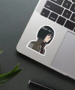 Serious Mikasa Sticker