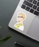 Serious Kei Tsukishima Sticker