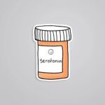 Serotonin Witty Stickers