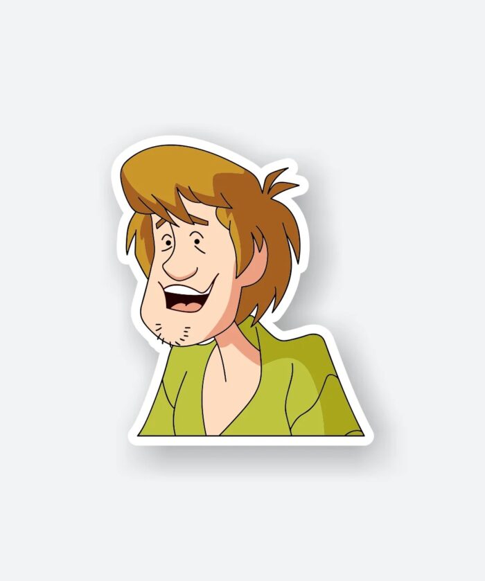 Shaggy Scooby Doo Sticker
