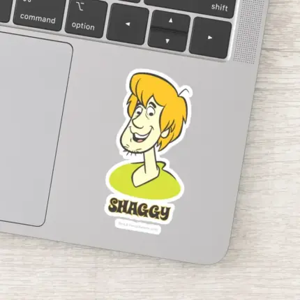 Shaggy Name Graphic Sticker