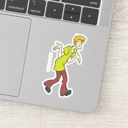 Shaggy Shrug Sticker