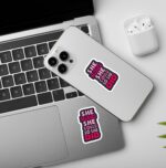 She Believed   Laptop Mobile Sticker