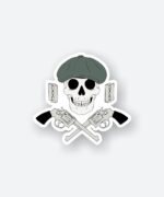 Shelby Skull Sticker
