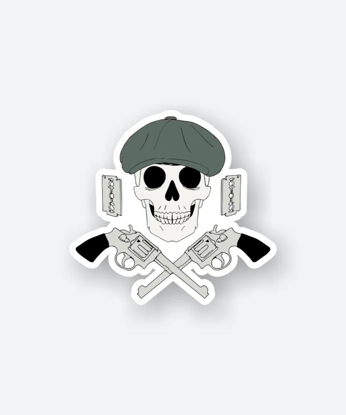 Shelby Skull Sticker