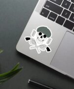 Shelby Skull Sticker