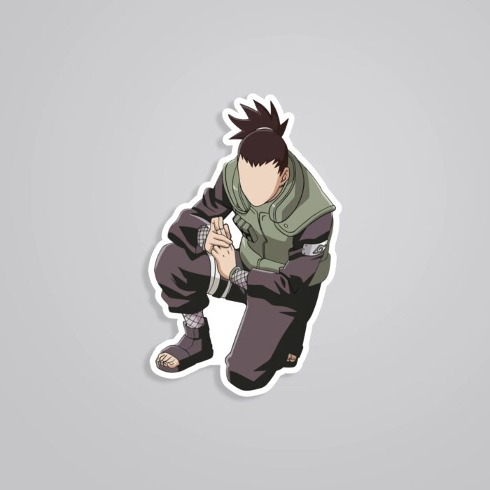 Shikamaru In Action Anime Stickers