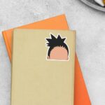Shikamaru Minimalist Anime Stickers