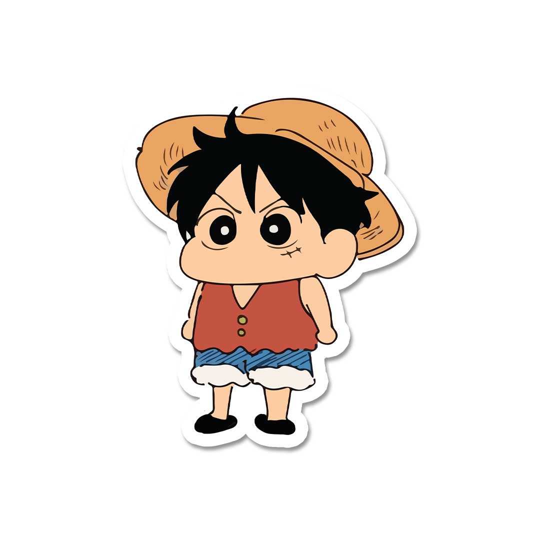 Shin D Luffy Sticker