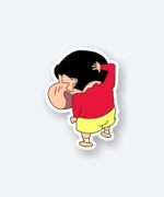 Shinchan Blushing Sticker