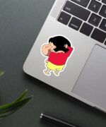 Shinchan Blushing Sticker