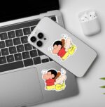 Shinchan Himawari   Laptop Mobile Stickers