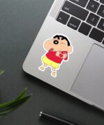 Shinchan Hand Heart Sticker