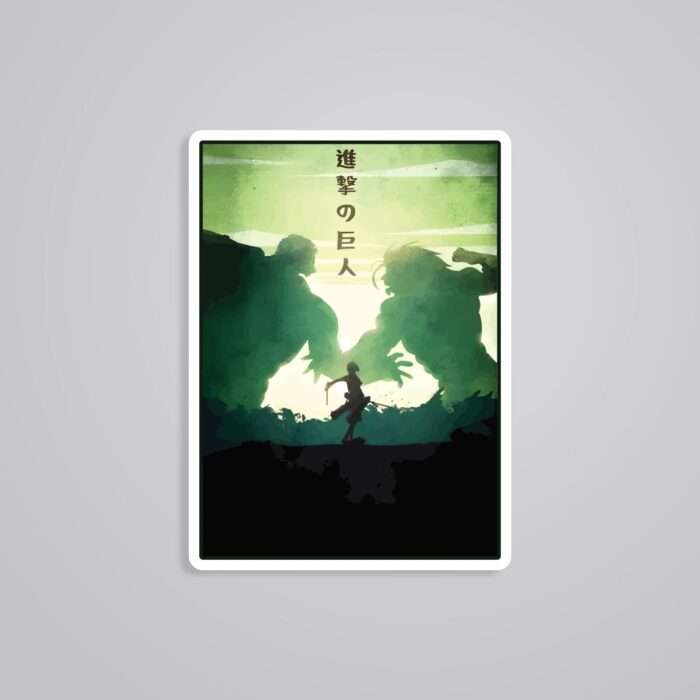 Shingeki No Kyojin Anime Stickers