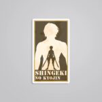 Shingeki No Kyojin Erens Titan Anime Stickers